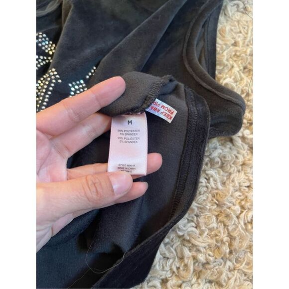 Juicy‎ couture velour furry cropped y2k tank size medium - Picture 3 of 5